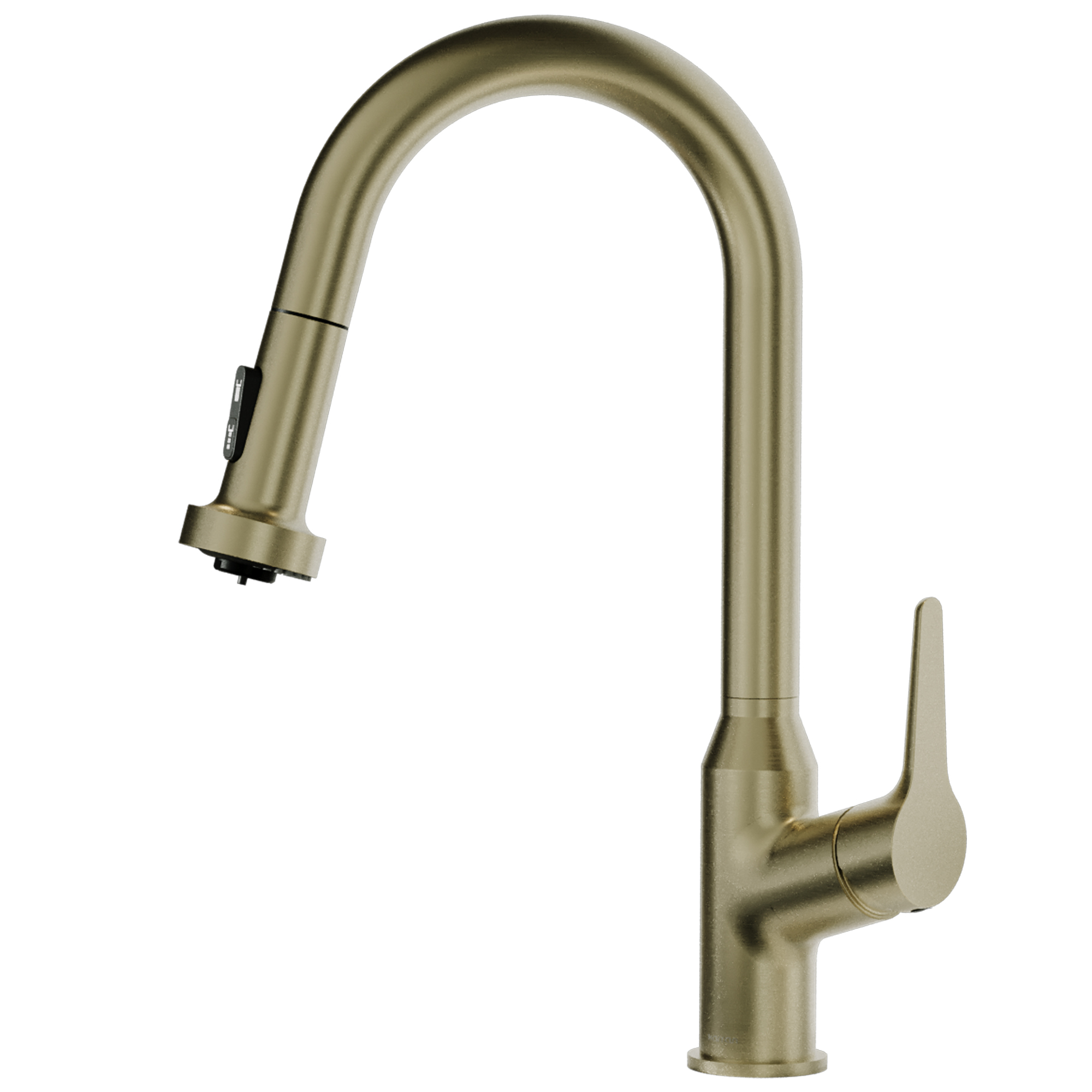 Karran Scottsdale 1.8 GPM Single Lever Handle Lead-free Brass ADA Kitchen Faucet, Pull-Down, Spot-Free Champagne Bronze, KKF250SFCB