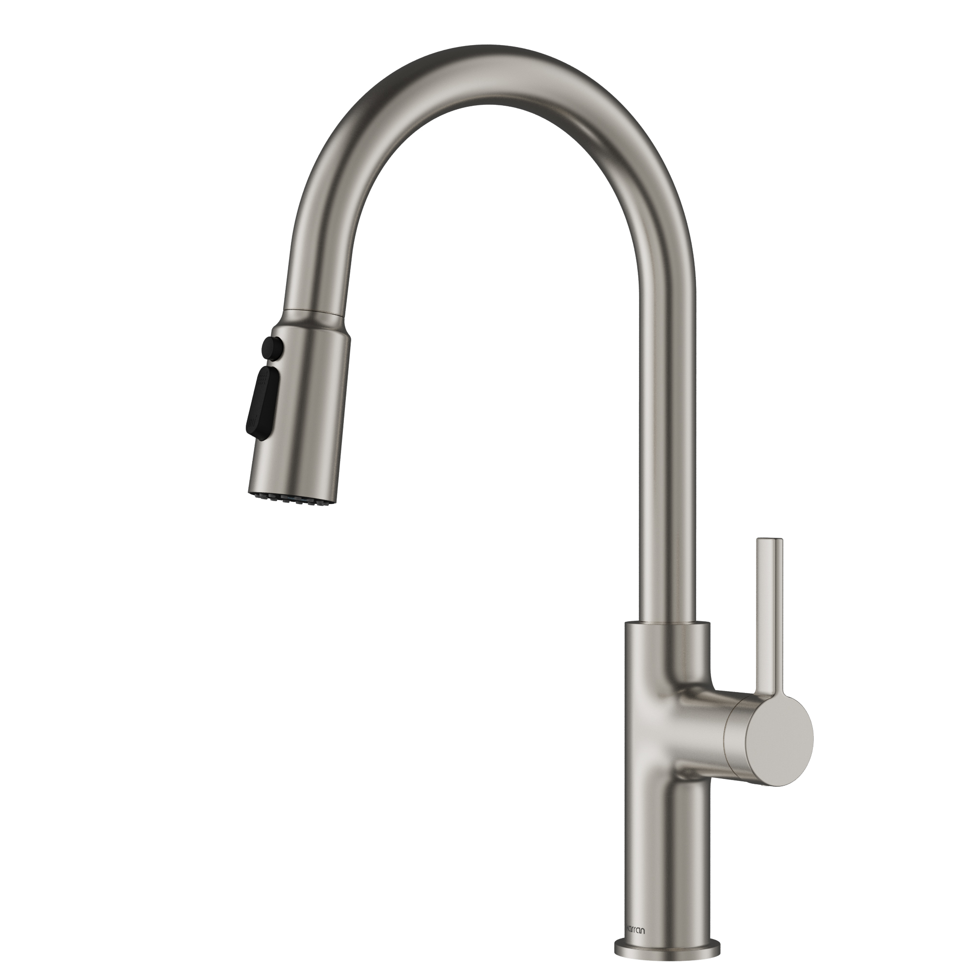Karran Stalbridge 1.8 GPM Single Lever Lead-free Brass ADA Kitchen Faucet, Pull-Down, Spot Free Stainless Steel, KKF720SFSS