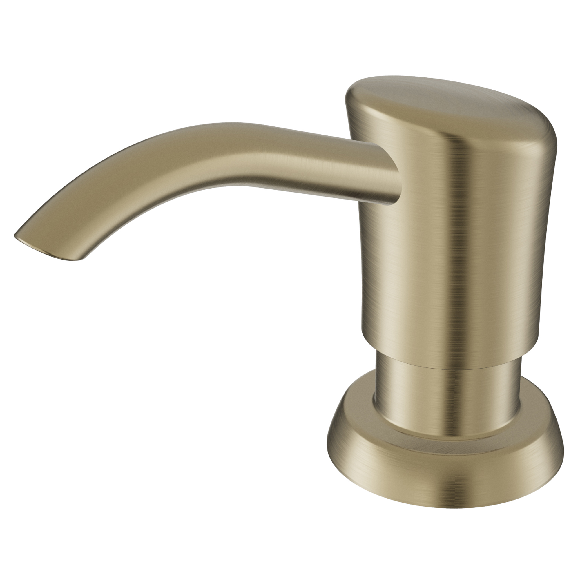 Karran SD45 Kitchen Soap/Lotion Dispenser in Spot Free Champagne Bronze, Lead-free Brass, SD45SFCB